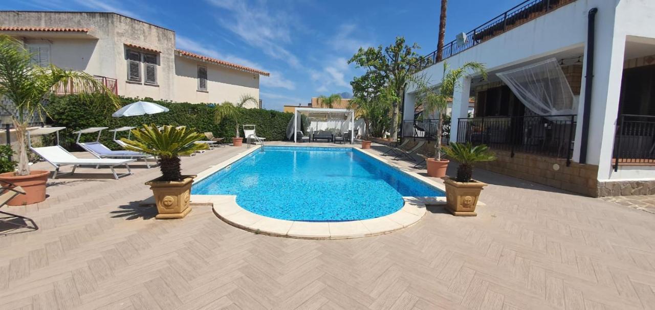Villa Marianna Con Piscina Privata Ampi Spazi Esterni E Wifi Free Trabia Exterior photo